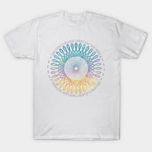 "Take time to do what makes your soul happy" Quote w/ Tribal Mandala T-Shirt